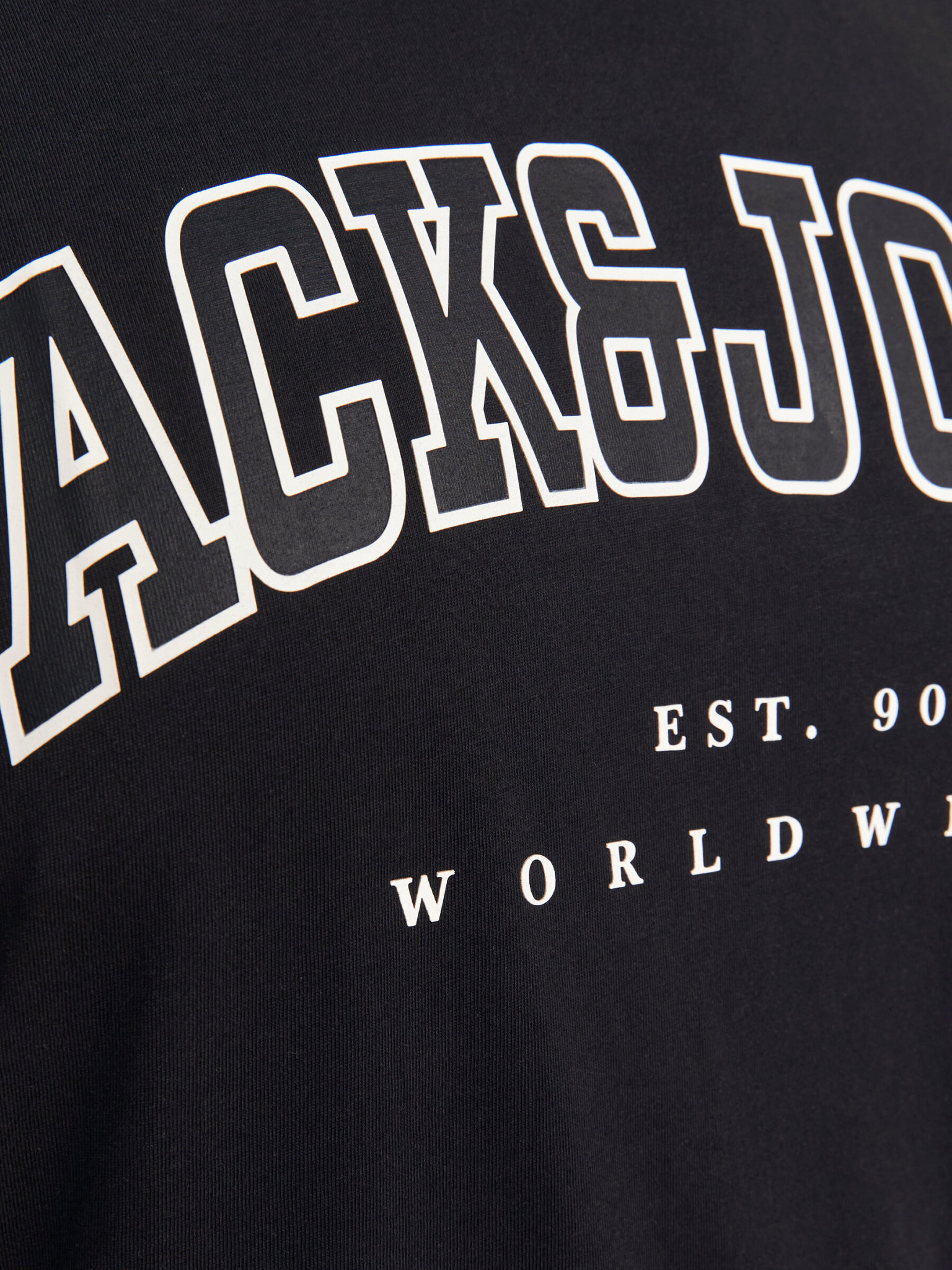 JACK&JONES PLUS JJECALEB VARSITY TEE SS O-NECK NOOS PLS (meerdere kleuren)