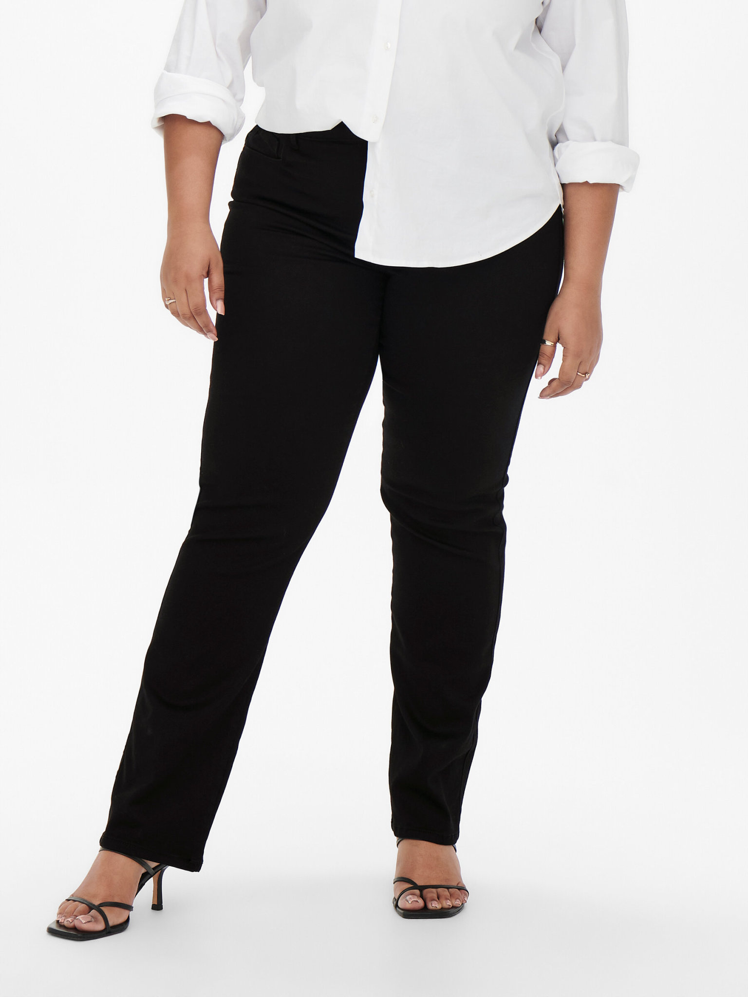 ONLY CARMAKOMA CARAUGUSTA HW ST DNM JEANS NOOS