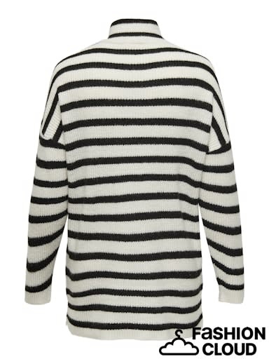 ONLY CARMAKOMA CARALFRIDA L/S HALF-ZIP KNT
