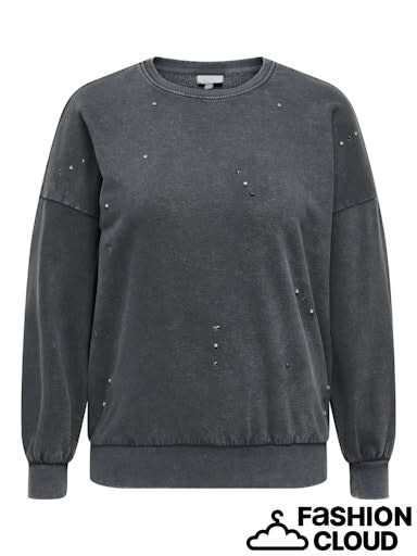 ONLY CARMAKOMA CAREMBER L/S O-NECK SWT JRS