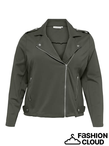 ONLY CARMAKOMA CARGOLDTRASH  BIKER JACKET