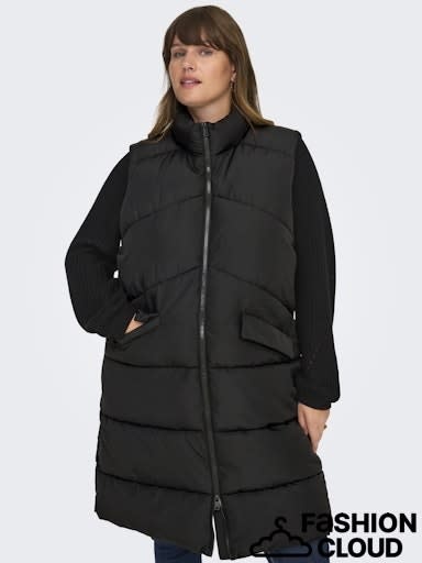 ONLY CARMAKOMA CARMATILDE LONG WAISTCOAT OTW