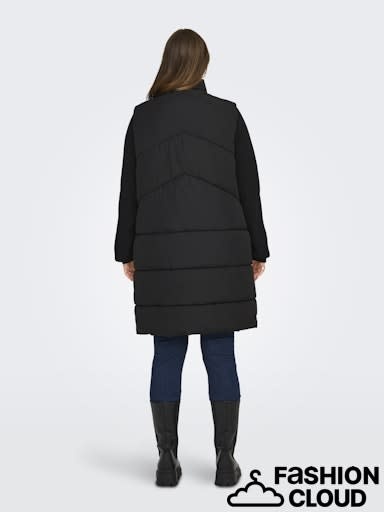 ONLY CARMAKOMA CARMATILDE LONG WAISTCOAT OTW