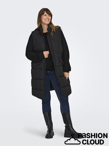 ONLY CARMAKOMA CARMATILDE LONG WAISTCOAT OTW