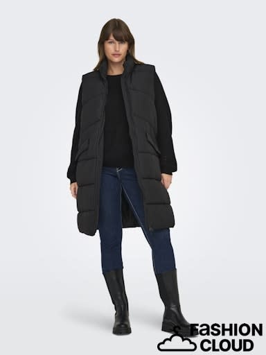 ONLY CARMAKOMA CARMATILDE LONG WAISTCOAT OTW