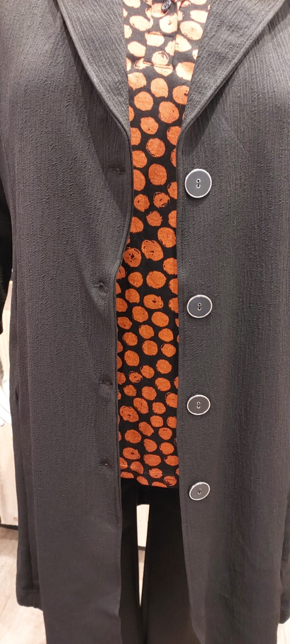 Magna Magna N-2101 Blazer extra lang met zakken