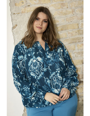 Zhenzi Cacy 497-Blouse L/S (2 kleuren)