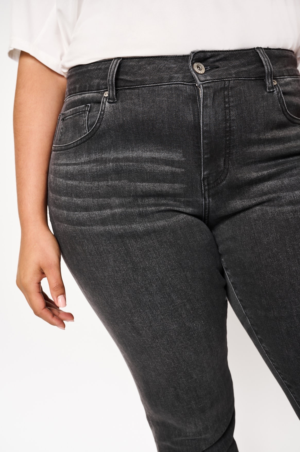 Exxcellent Katie straight leg jeans