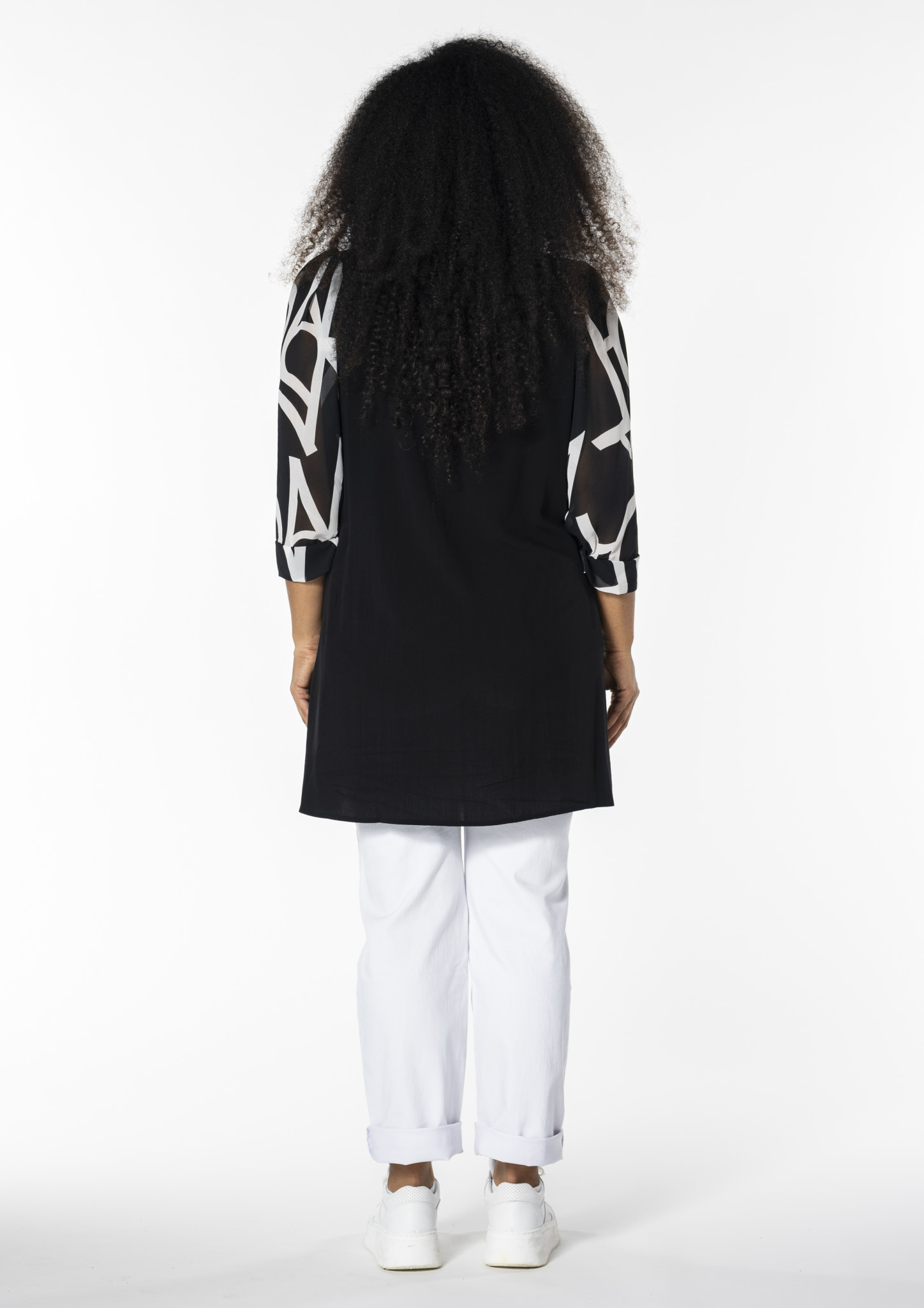 Studio SKyra Tunic with chiffon sleeves