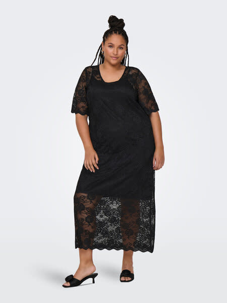 ONLY CARMAKOMA CARSILINA 2/4 LONG DRESS JRS