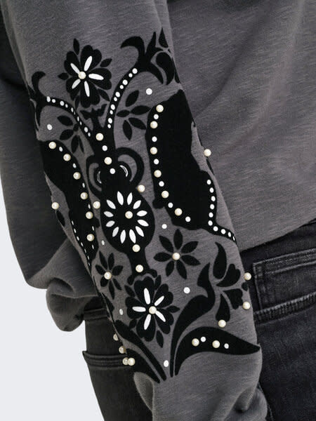 ONLY CARMAKOMA CARHELLANI L/S SWEAT JRS