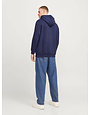 JACK&JONES PLUS JJECALEB VARSITY SWEAT HOOD NOOS PLS