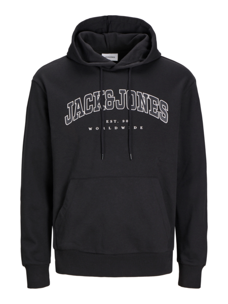 JACK&JONES PLUS JJECALEB VARSITY SWEAT HOOD NOOS PLS