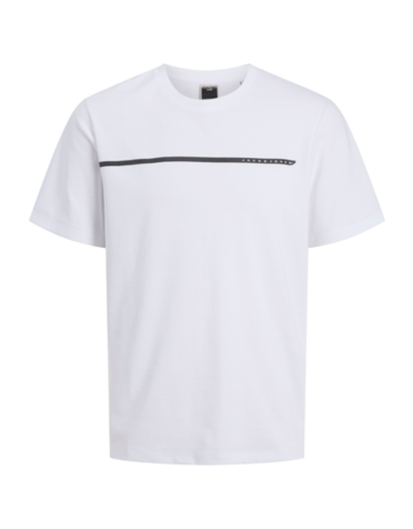 JACK&JONES PLUS JCOFUSION FULL BRANDING TEE SS CRE PLS