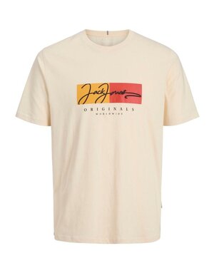 JACK&JONES PLUS JORFREDERIKSBERG BOX TEE SS C.N PLS (4 kleuren)