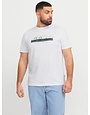 JACK&JONES PLUS JORFREDERIKSBERG BOX TEE SS C.N PLS (4 kleuren)