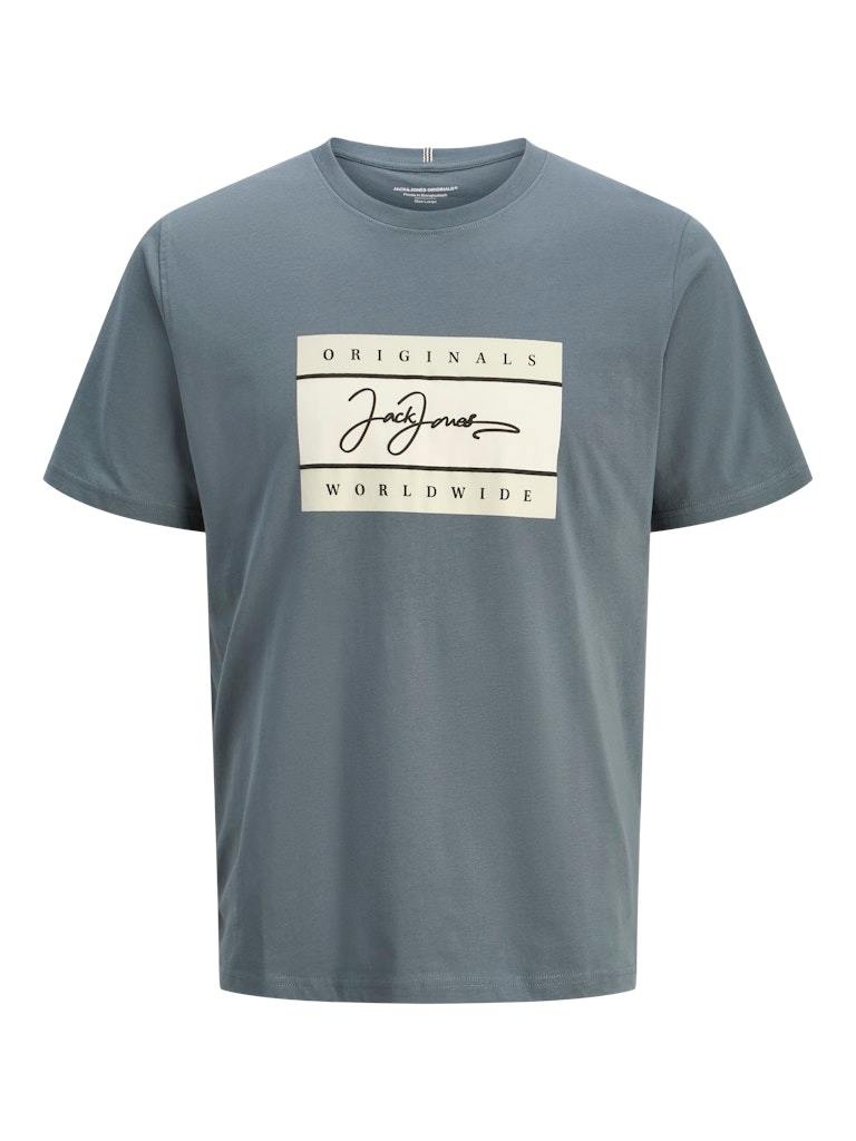 JACK&JONES PLUS JORFREDERIKSBERG BOX TEE SS C.N PLS (4 kleuren)