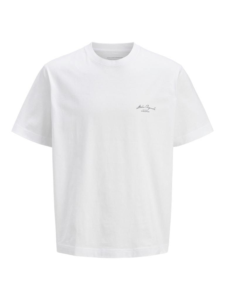 JACK&JONES PLUS JORISLINGTON BACK TEE SS CREW NECK PLS