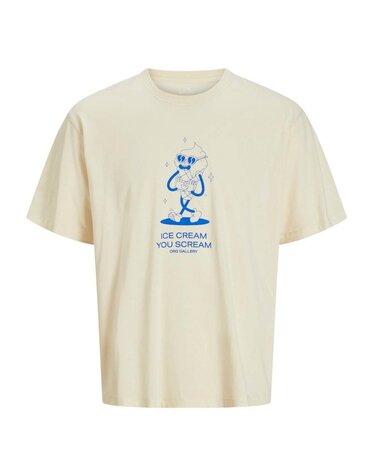 JACK&JONES PLUS JORUNEXPECT TEE SS CREW NECK TG PLS (2 kleuren)