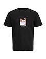 JACK&JONES PLUS JORSPLIT GRAPHIC FRONT TEE SS CREW PLS