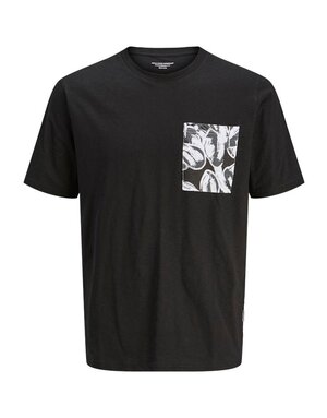 JACK&JONES PLUS JORSPLIT AOP POCKET TEE SS CREW NE PLS (2 kleuren)