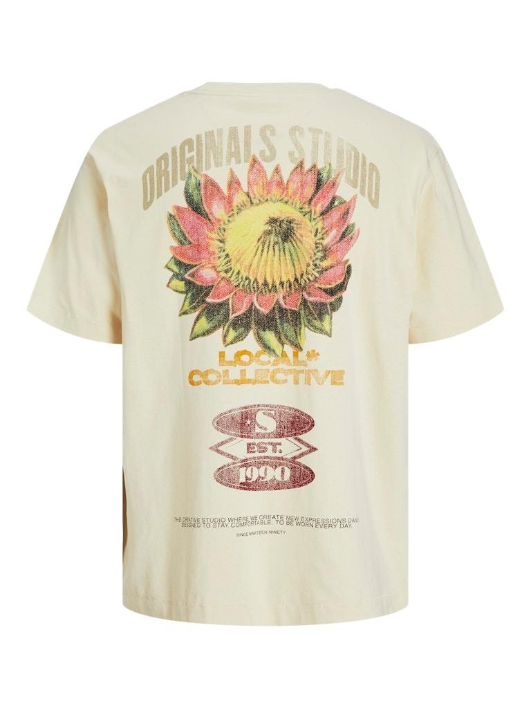 JACK&JONES PLUS JORRETIRO BACK TEE SS CREW NECK SE PLS