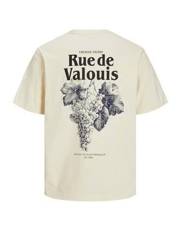 JACK&JONES PLUS JORPAROS EASTER SKETCH TEE SS CREW PLS (3 kleuren)