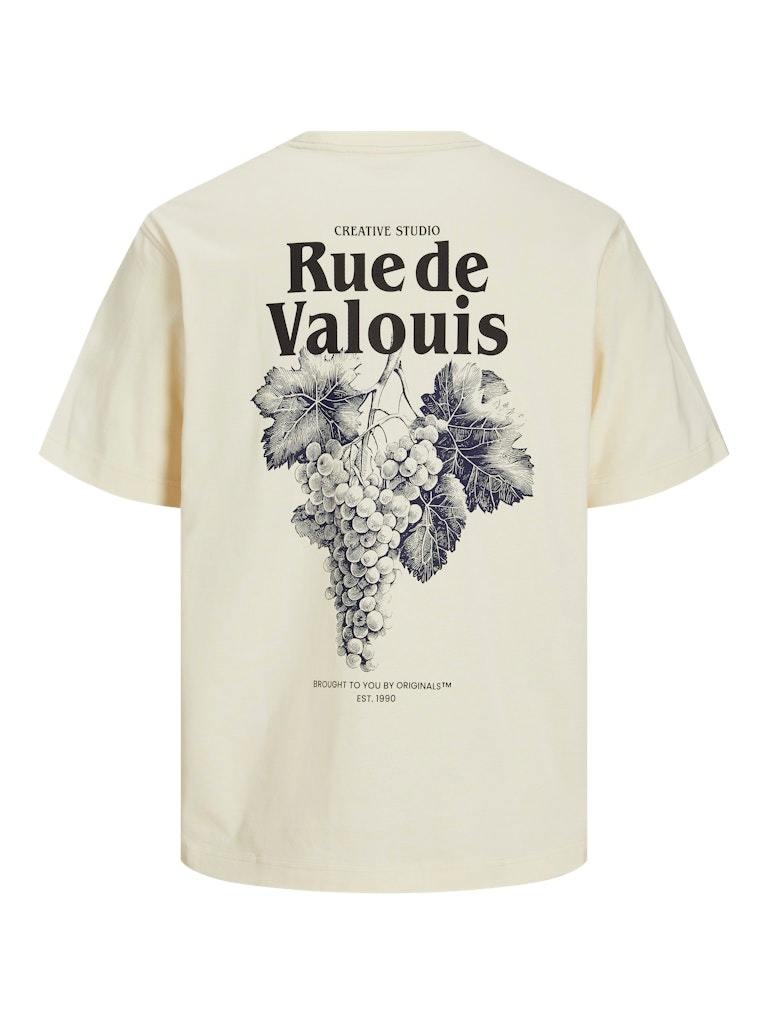 JACK&JONES PLUS JORPAROS EASTER SKETCH TEE SS CREW PLS (3 kleuren)