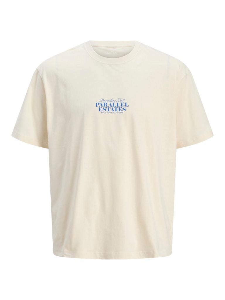 JACK&JONES PLUS JORPARALLEL TEE SS CREW NECK TG PLS (3 kleuren)