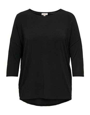 ONLY CARMAKOMA CARLAMOUR 3/4 TOP JRS NOOS (2 kleuren)