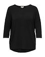 ONLY CARMAKOMA CARLAMOUR 3/4 TOP JRS NOOS