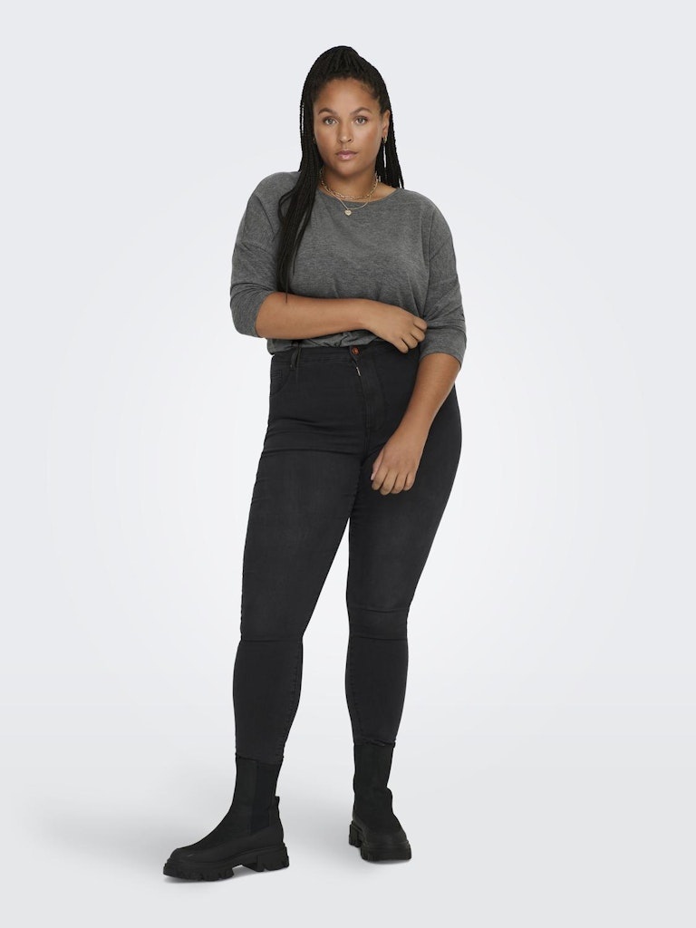 ONLY CARMAKOMA CARLAMOUR 3/4 TOP JRS NOOS (2 kleuren)