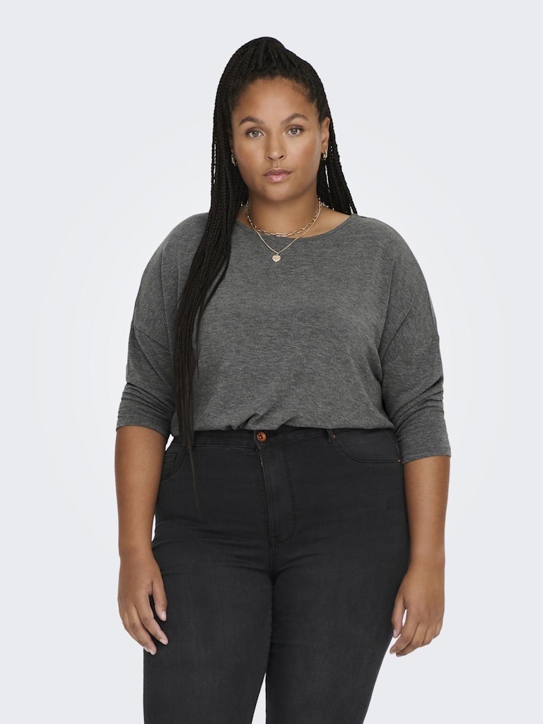 ONLY CARMAKOMA CARLAMOUR 3/4 TOP JRS NOOS (2 kleuren)