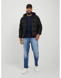 JACK&JONES PLUS JJETOBY PUFFER HOOD PLS