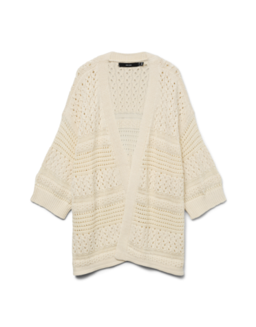 Vero Moda Curve VMCCAPRI 3/4 OPEN CARDIGAN CUR