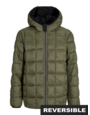JACK&JONES PLUS JJEBROOK REVERSIBLE JACKET SN PLS