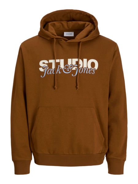 JACK&JONES PLUS JJYUKI SWEAT HOOD PLS