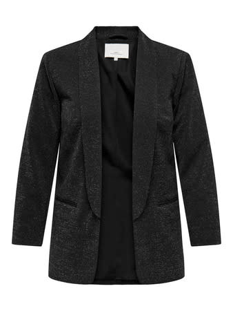 ONLY CARMAKOMA CARELLY-ALYA LIFE L/S GLIT BLAZER