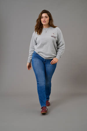 ONLY CARMAKOMA CARIGGY L/S O-NECK SWEAT JRS