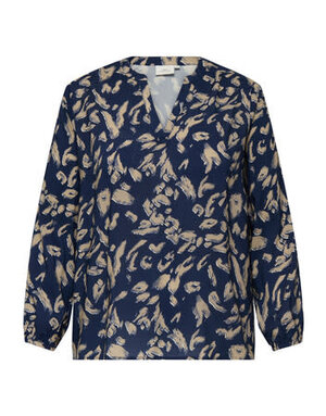 ONLY CARMAKOMA CARJYTTE LIFE LS TOP AOP BF