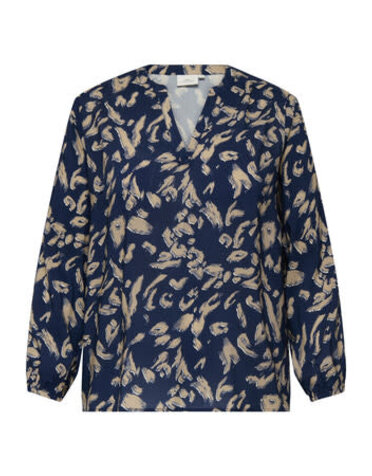 ONLY CARMAKOMA CARJYTTE LIFE LS TOP AOP BF