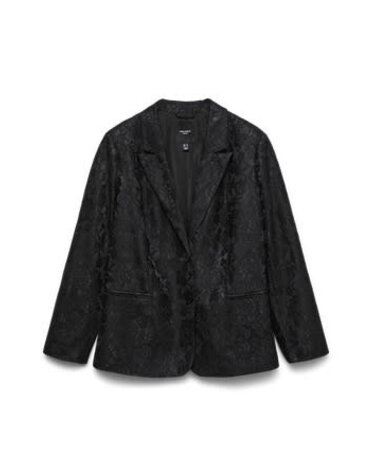Vero Moda Curve VMCSCARLY LS LACE BLAZER CUR