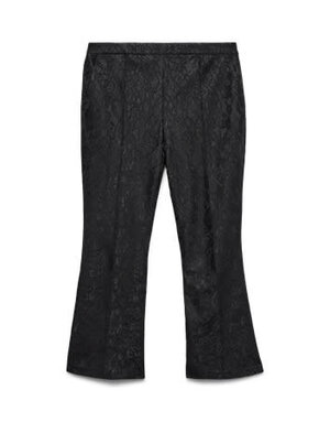 Vero Moda Curve VMCSCARLY MW FLARED LACE PANT CUR
