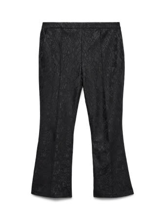 Vero Moda Curve VMCSCARLY MW FLARED LACE PANT CUR