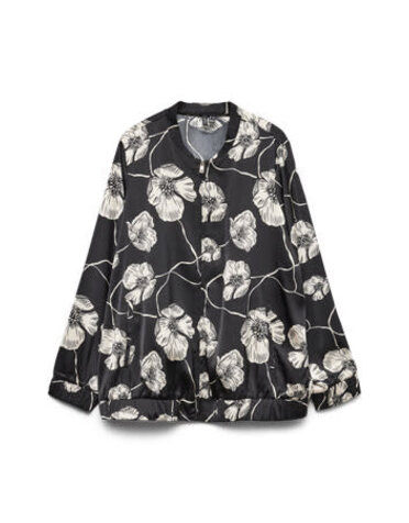 Vero Moda Curve VMCELENA LS BOMBER WVN CUR