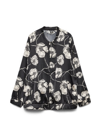 Vero Moda Curve VMCELENA LS BOMBER WVN CUR