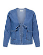ONLY CARMAKOMA CARJENNA L/S BOW JACKET DNM GUA