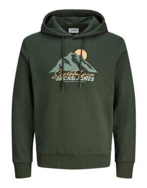 JACK&JONES PLUS JJSUN SWEAT HOOD PLS (3 kleuren)