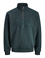 JACK&JONES PLUS JORBLEECKER BRANDING SWEAT HIGH N BF PLS (3 kleuren)