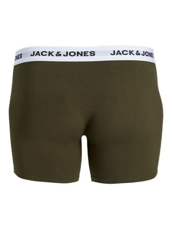 JACK&JONES PLUS JACBASIC WHITE WB TRUNKS 5 PACK NOOS PLS